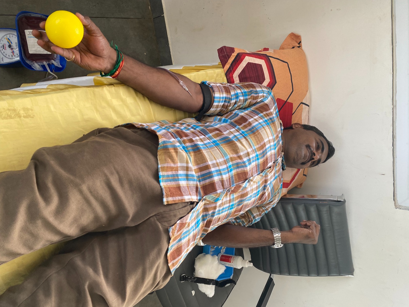 Blood donation drive event